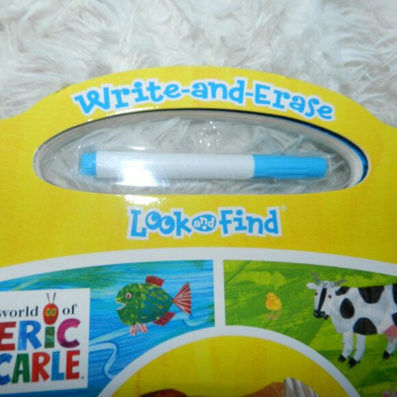 Eric Carle Write & Erase Look & Find Wipe Clean Farm Animals Learning Board🆕⚡🚚 - Picture 4 of 16